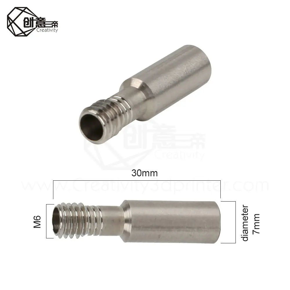 2/5 предметов в лоте CR10 специальный горло Боуден носки без пятки с резьбой для 1 75