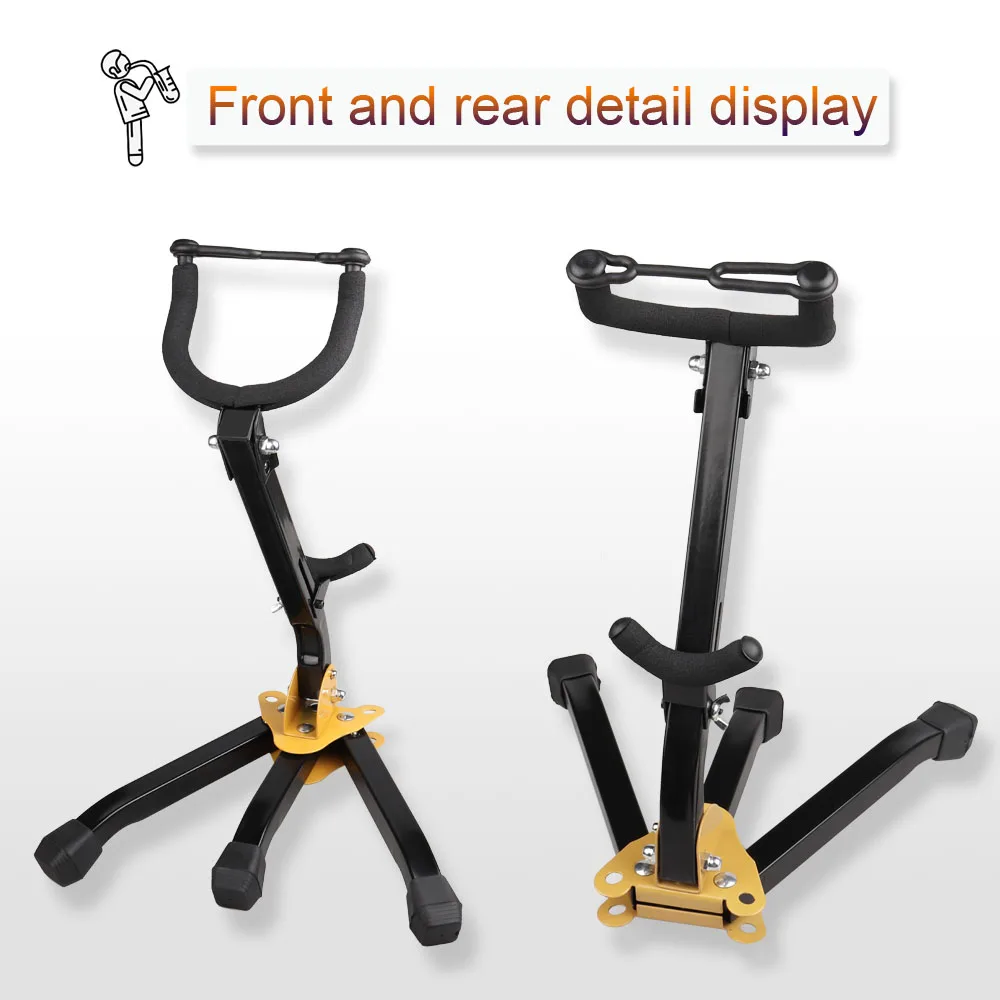 Складная портативная подставка для альт-тенора и саксофона напольная