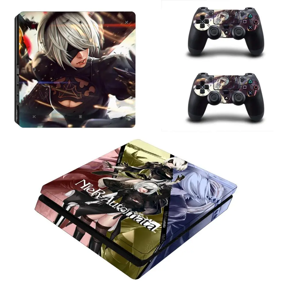 NieR: Automata стикер s PS4 тонкая кожа Play станция 4 тонкие наклейки Стикеры для playstation