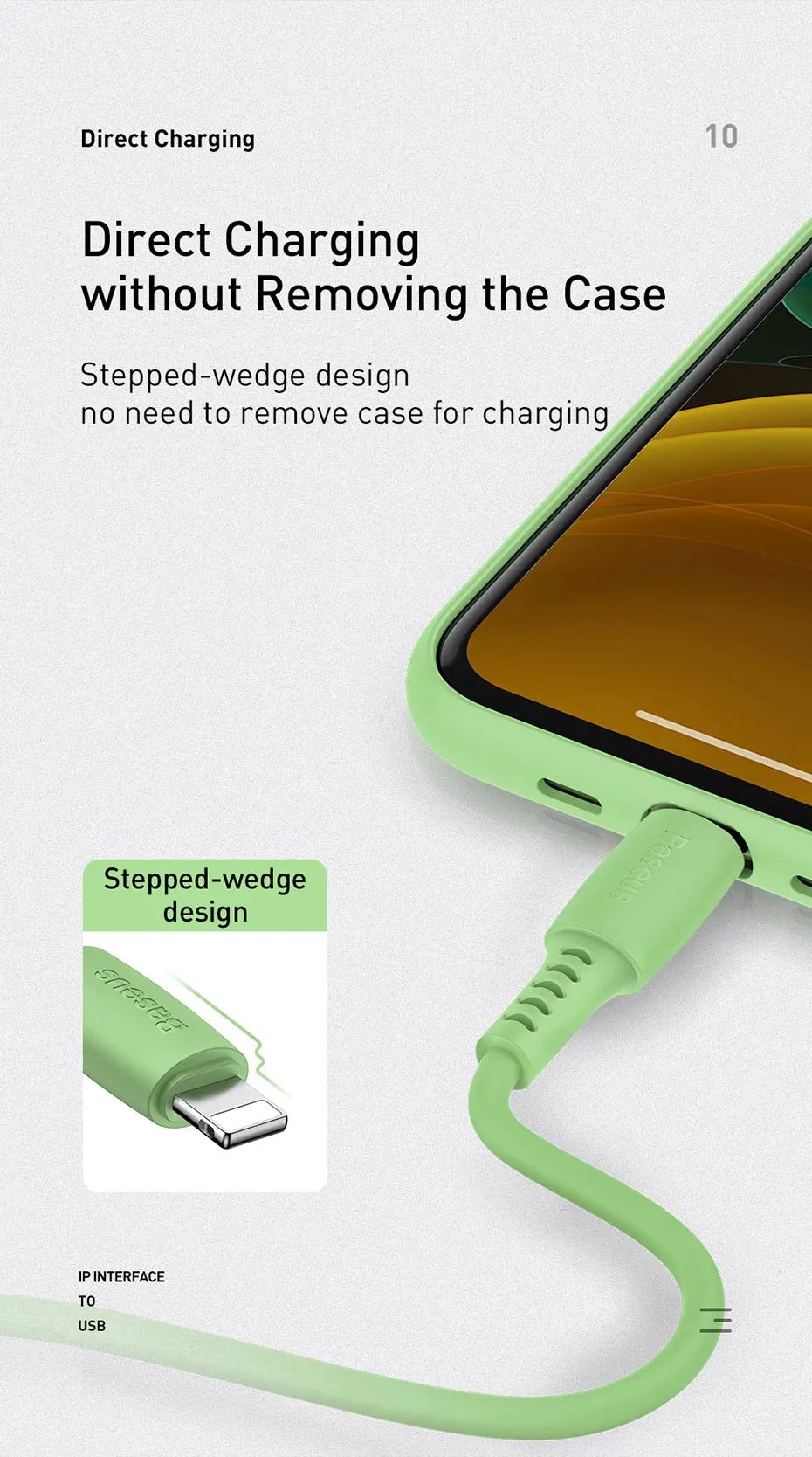 Baseus USB кабель для iPhone xr 2.4A кабель передачи данных для быстрой зарядки для iPhone XS Max 8 Plus 7 6 5S зарядное устройство for iPhone Pro Pro Max 11 быстрая зарядка зарядный USB кабель провод шнур зарядка для