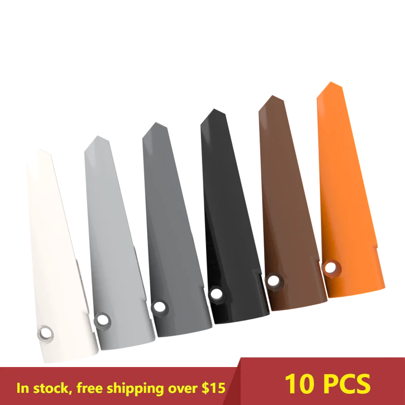 

10PCS MOC Bricks 64681 3x11 6 High-Tech Panel Building Blocks Parts City Classic Brand Kids DIY Educational Parts Toys