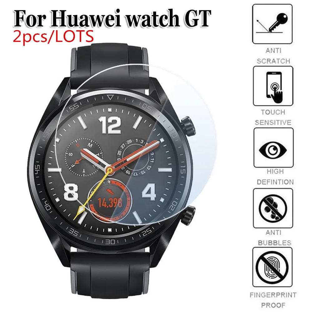 Новинка 2 шт. для Huawei Watch GT 46 мм 42 протектор экрана из закаленного стекла Защитная