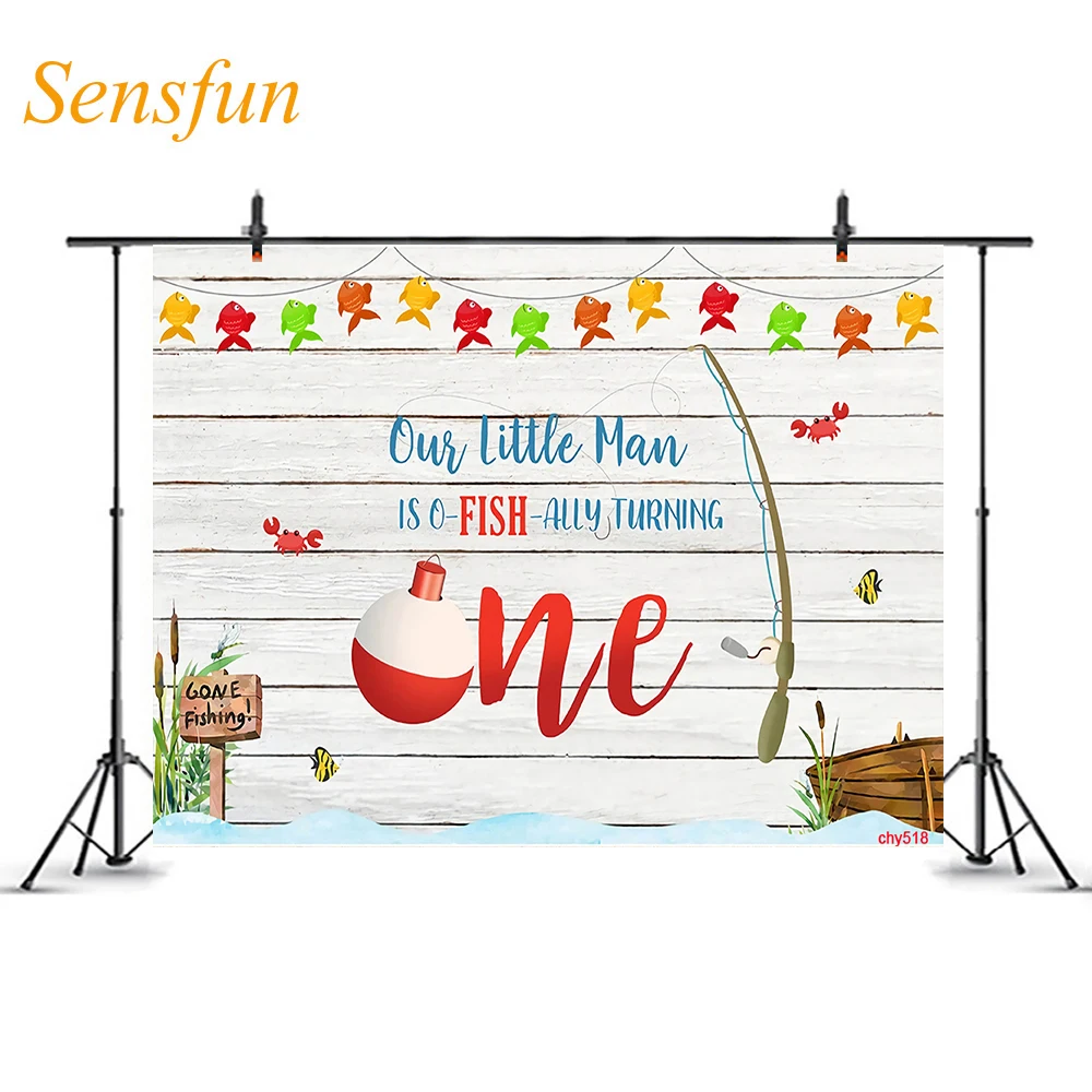 

LEVOO в стиле вечеринки в честь Дня Рождения малыш душ Мальчики Рыбалка деревянный фон для фотосъемки фотосессия фотостудия съемки реквизит в...