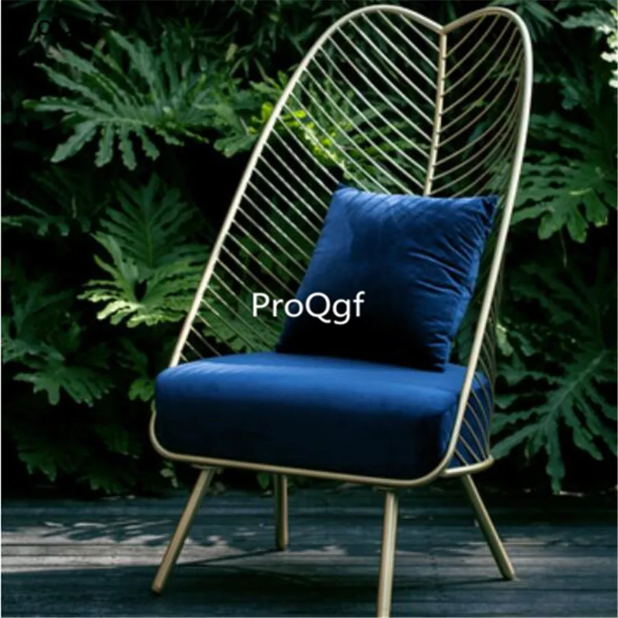 Ngryise 1 Set studio modern leaf shape garden chair - Цвет: 6