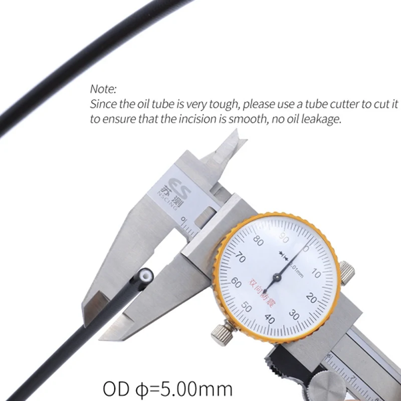 3 м велосипедная гидравлическая Дисковая тормозная масляная трубка 2 0x5 0 мм + 4