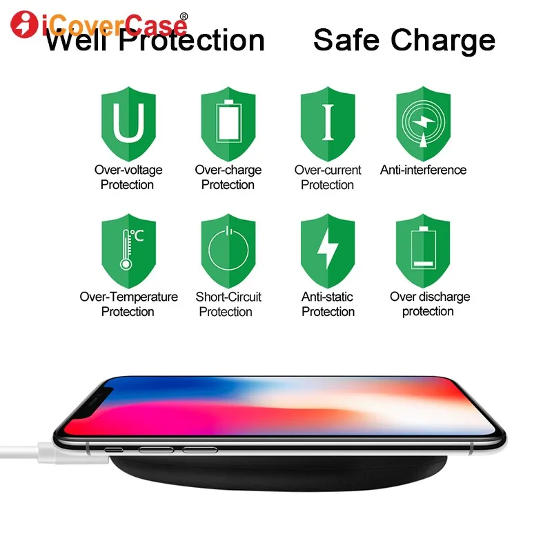 Беспроводное зарядное устройство Qi Для Doogee S60 S70 S80 Lite S90 S95 S68 Pro S90C BL9000