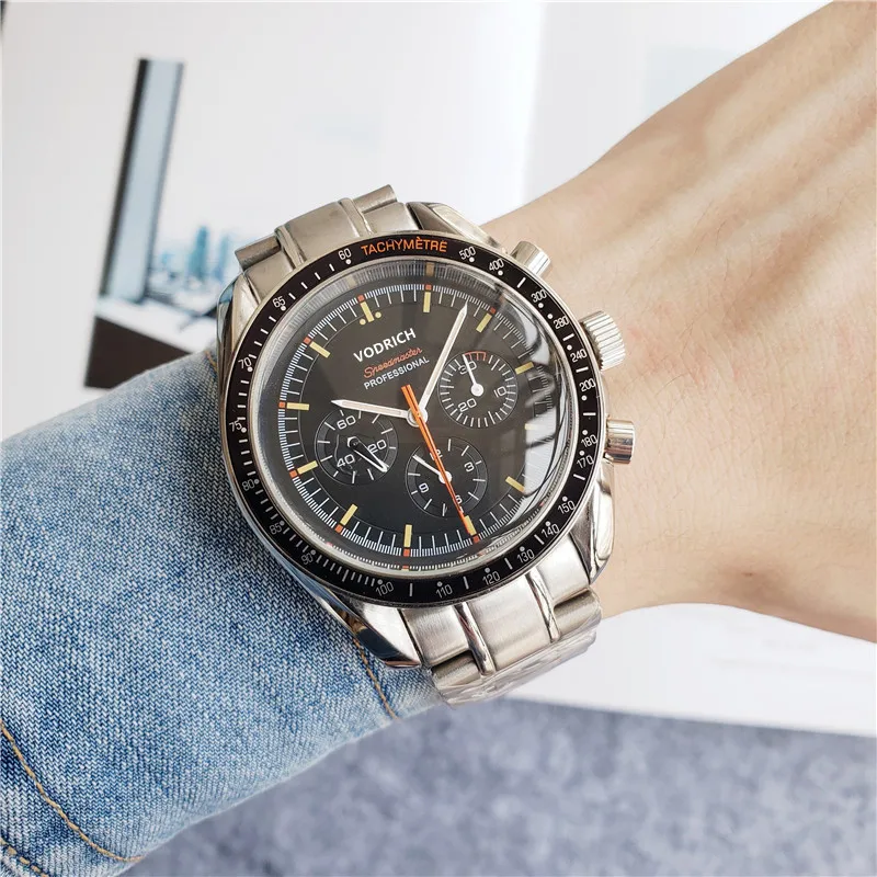 

Omwatch watch men's skeleton automatic mechanical AAA watch gold skeleton retro men's women watch mechanical watch