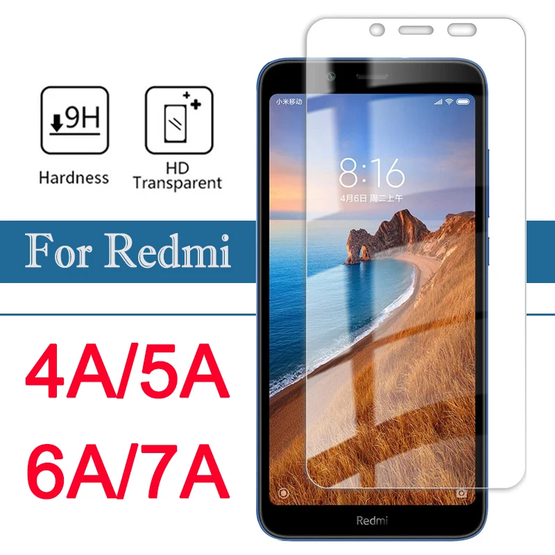 Ksiomi redmi 6a Защитное стекло для xiaomi redmi 5a 7a защита экрана на xiaomei xiami 5 6 7 A A7 A6 A5 Броня закаленное стекло