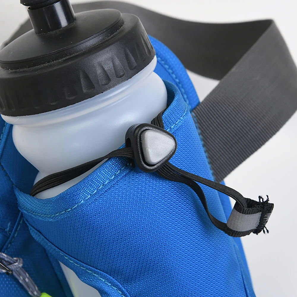 Outdoor Men And Women Fashion Solid Color Mountaineering Fitness Pockets Sports Water Bottle Water Bottle Running Pockets