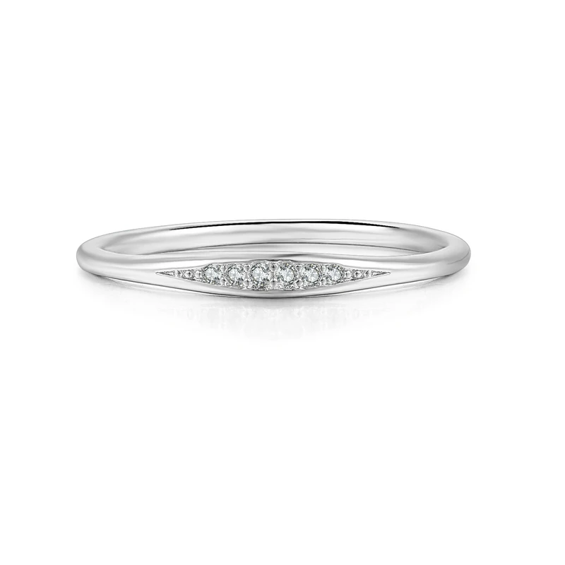 white gold Двойные женские свадебные Микро фианиты, кольца для женщин, Нежная роза, белый и золотой цвет, модные ювелирные изделия, подарок для девушек, KBR305-M - Цвет основного камня: white gold