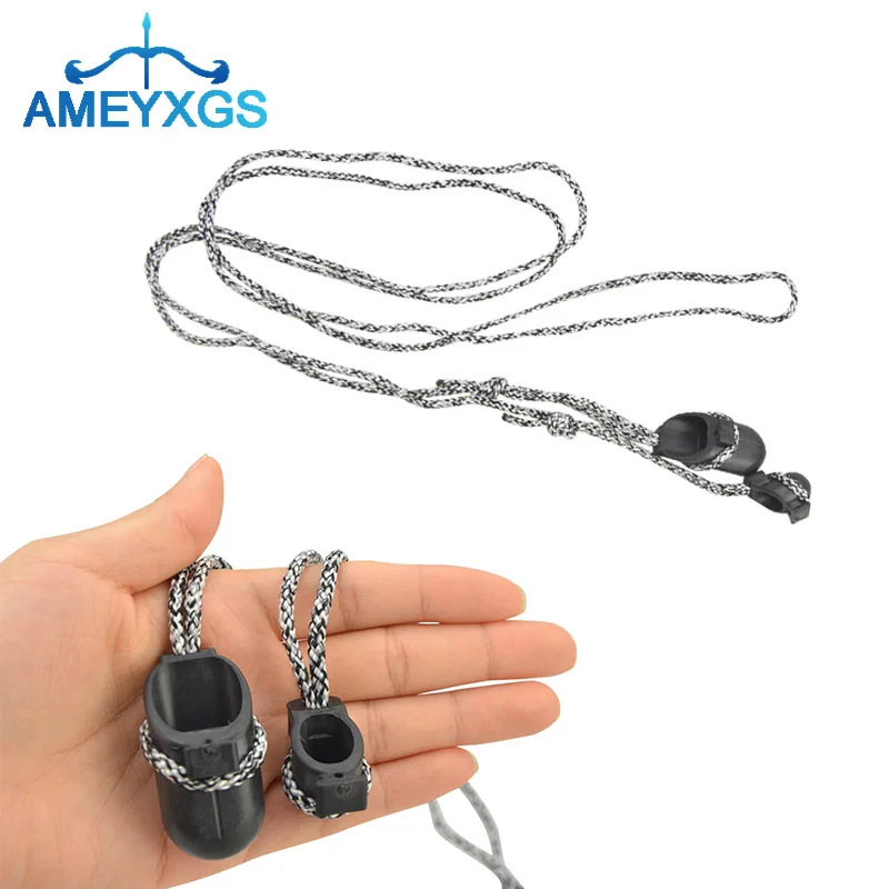 

1pc Archery Bow Recurve Bow Bowstring Install Tool Nylon Rope for Outdoor Sports Hunting Training Shooting Target Accessories