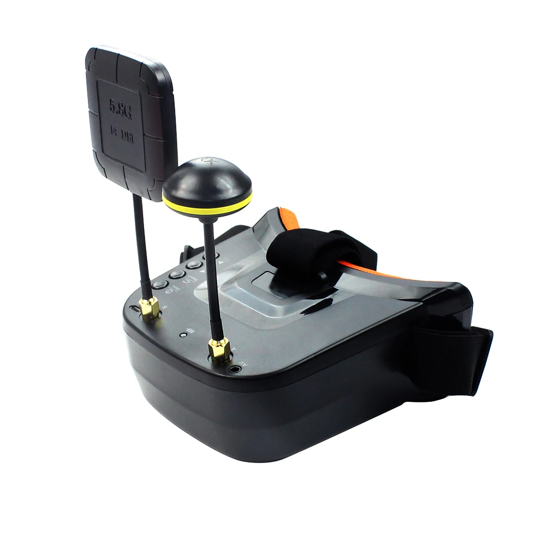 Мини-очки FPV с панельной антенной 3 дюйма 480x320 двойная антенна 5 8G 40 каналов