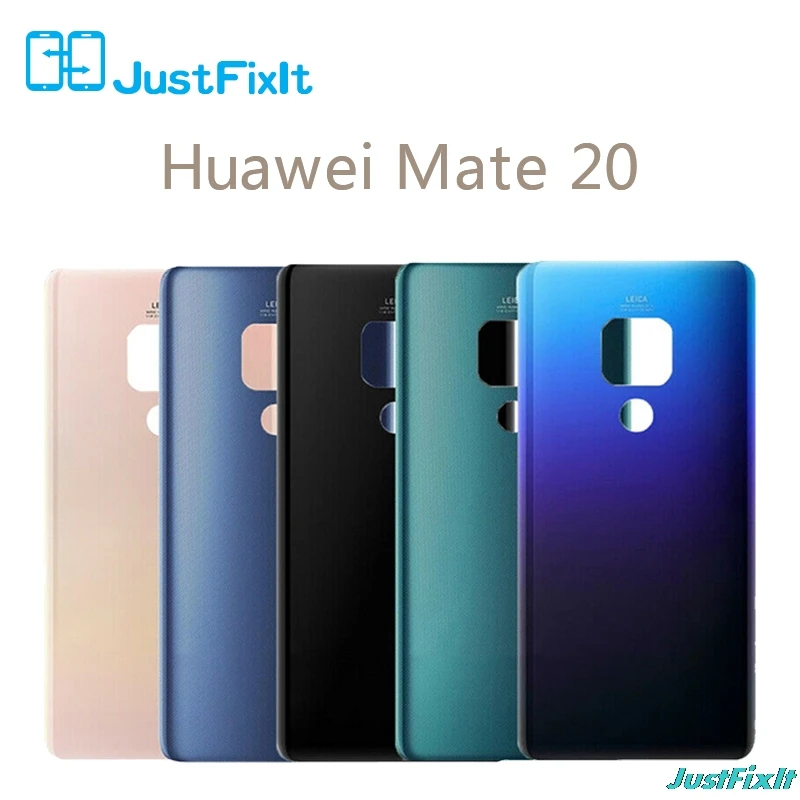 Для huawei mate 20 Крышка батарейного отсека Замена оригинальная крышка батарейного отсека задняя стеклянная панель Задняя Дверь Корпус чехол