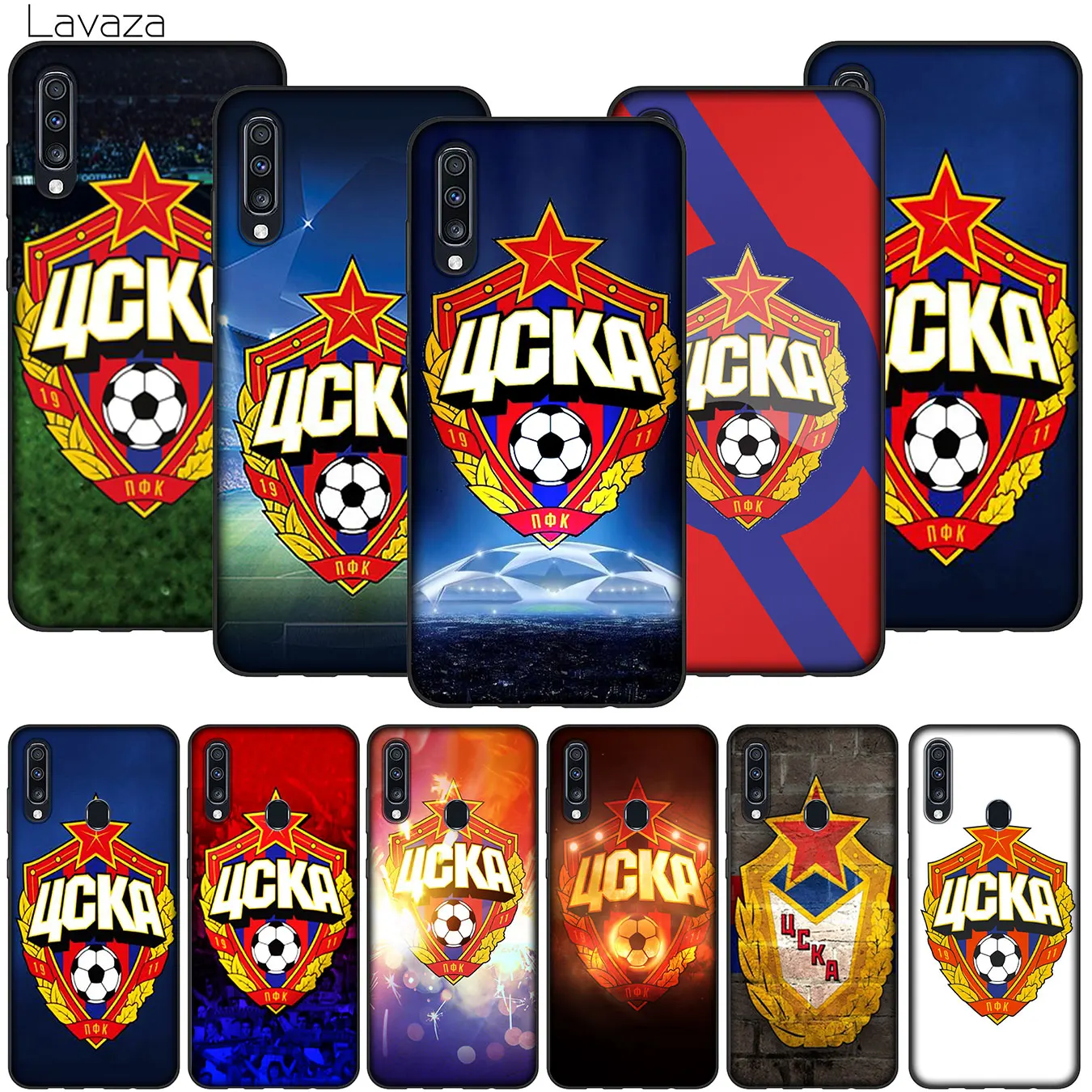 Чехол для телефона с логотипом PFC ЦСКА Россия Samsung Galaxy A20E M40 M30 M20 M10 A10 A20 A30 A40 A50 A60 A70