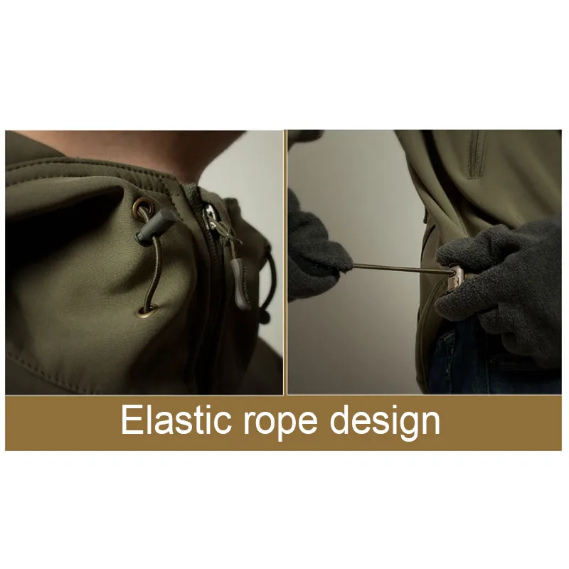 

2020 New Men Hooded Outwear Coat Jackets Fashion Waterproof Windproof Sports Hiking Coat N66