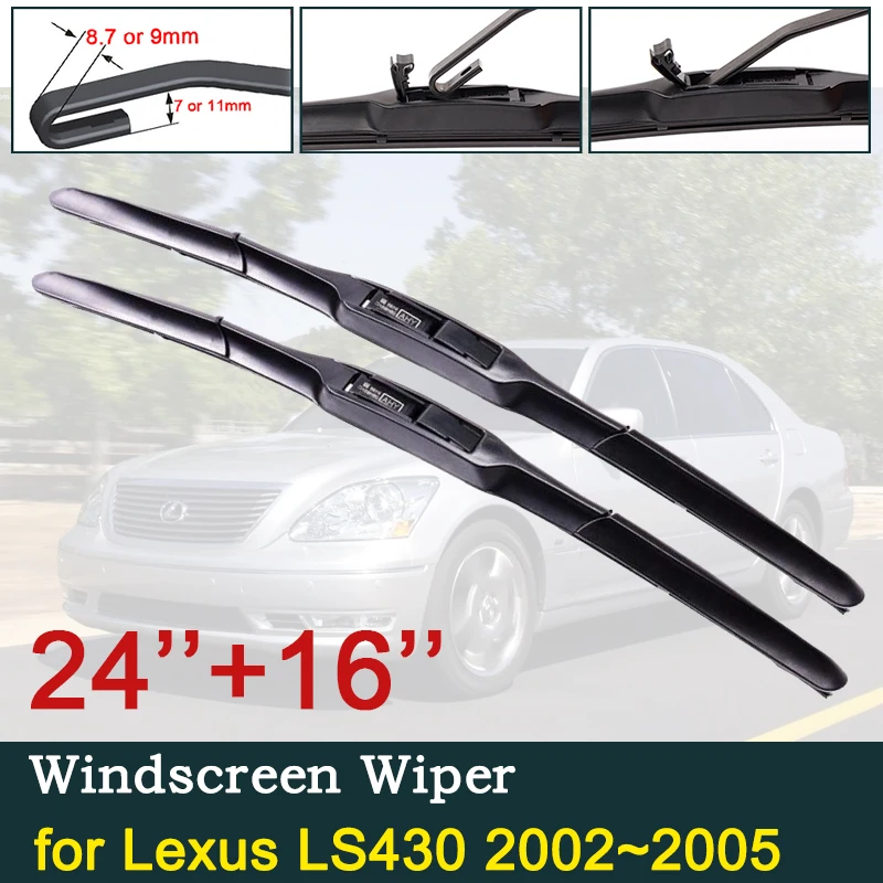 

for Lexus LS XF30 LS430 2001~2006 Car Wiper Blades Stand Front Windscreen Windshield Wipers Car Accessories 2002 2003 2004 2005