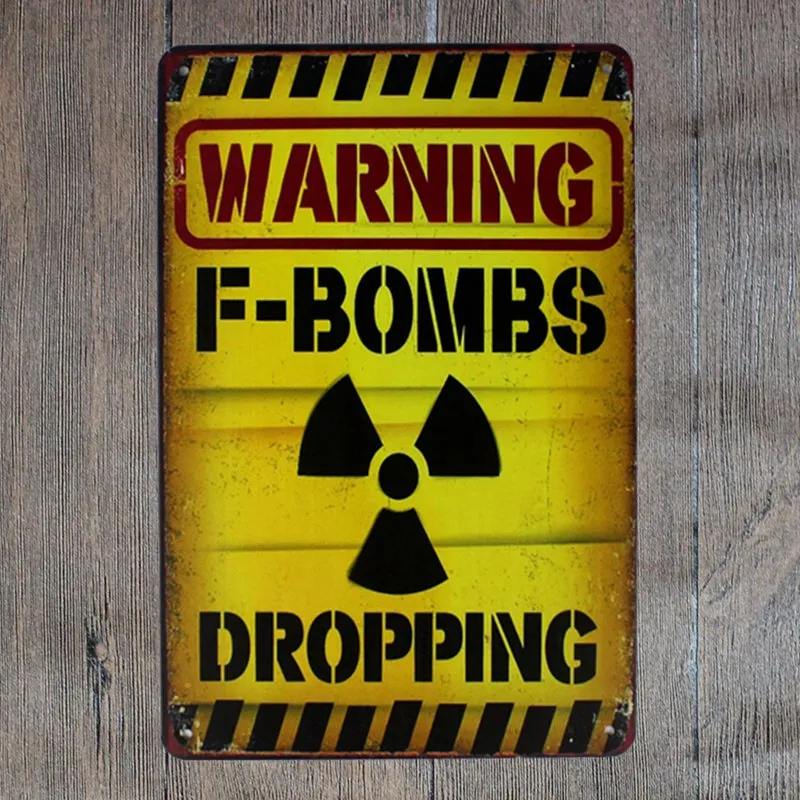 Баннер \ Ad Предупреждение ющие знаки ретро металлические таблички Сервисная