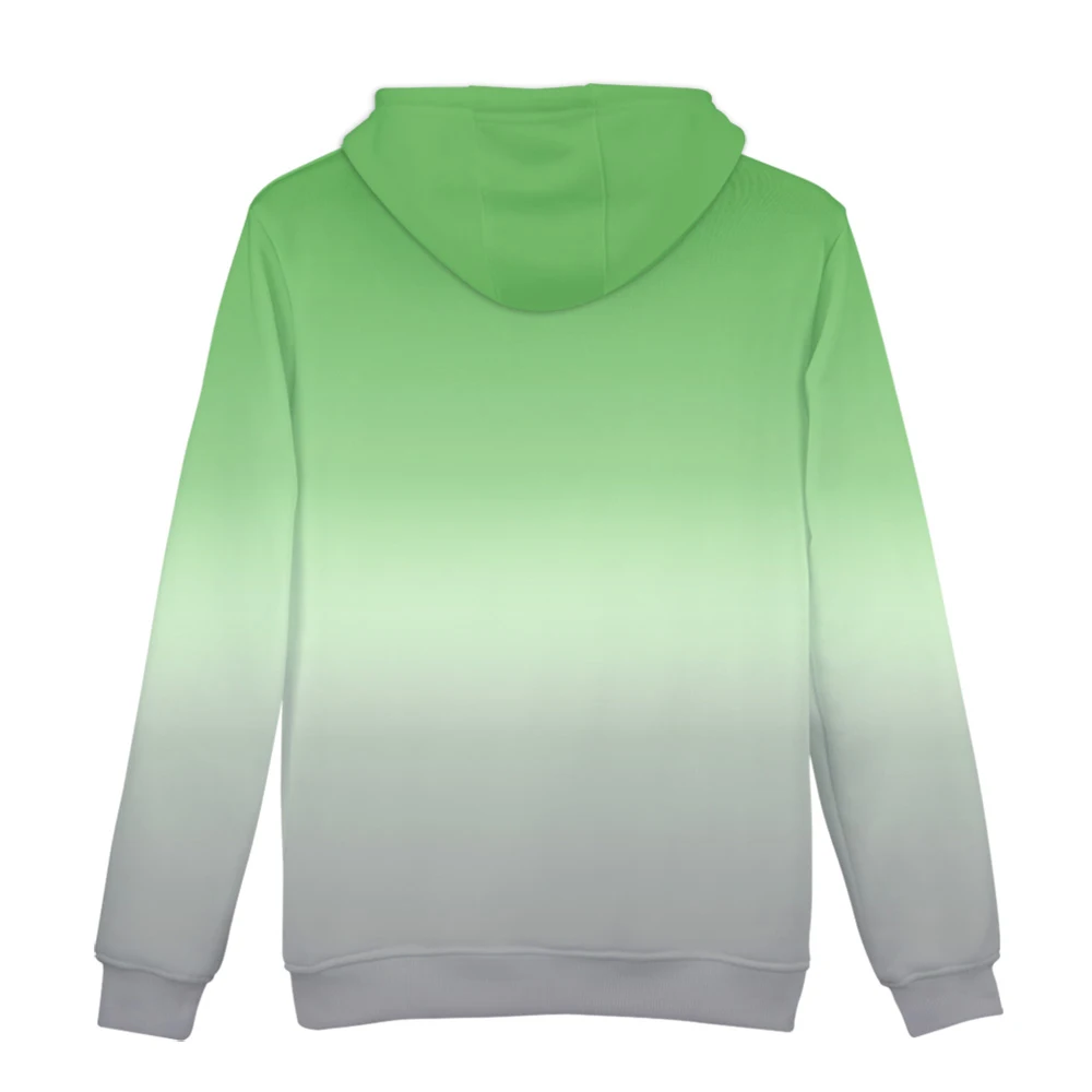 

New Hoodies Sports Shirt Pullover Hooded Jacket Fashion Jacket Ladies Clothes Men and Women Gradient Casual Hip Hop Hooded Top