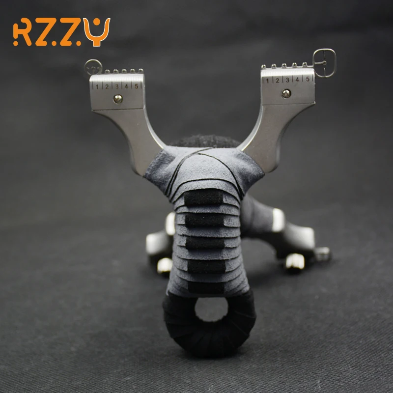 

Hunting Slingshot High Power Stainless Steel Catapult with Flat Rubber Band Outdoor Entertainment Sports Shooting Accessories