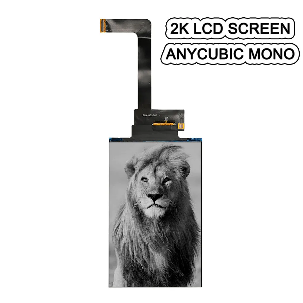 

Монохромный ЖК-экран ANYCUBIC 6,08 дюйма 2K для 3D принтера Photon Mono, ЖК-экран 2K, фотонный моно SE, ЖК-экран для ремонта экрана
