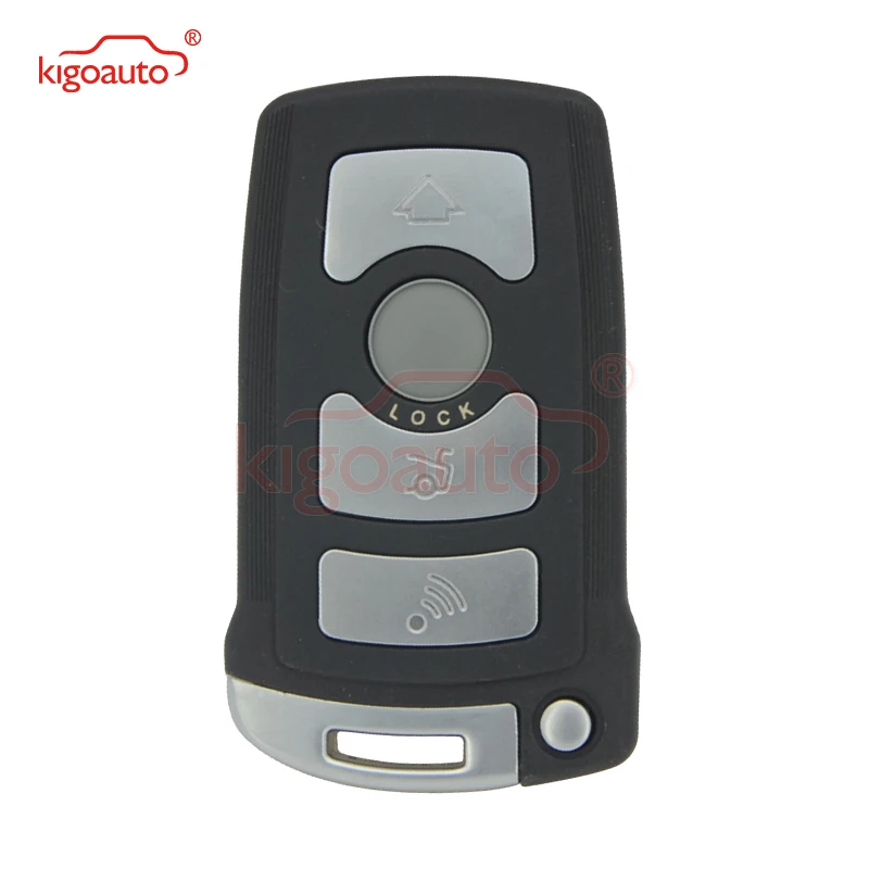 Автомобильный ключ Kigoauto 4 кнопки 434 МГц для BMW 7 серии LX8766S CAS1 2002 2003 2004 2005 2006 2007