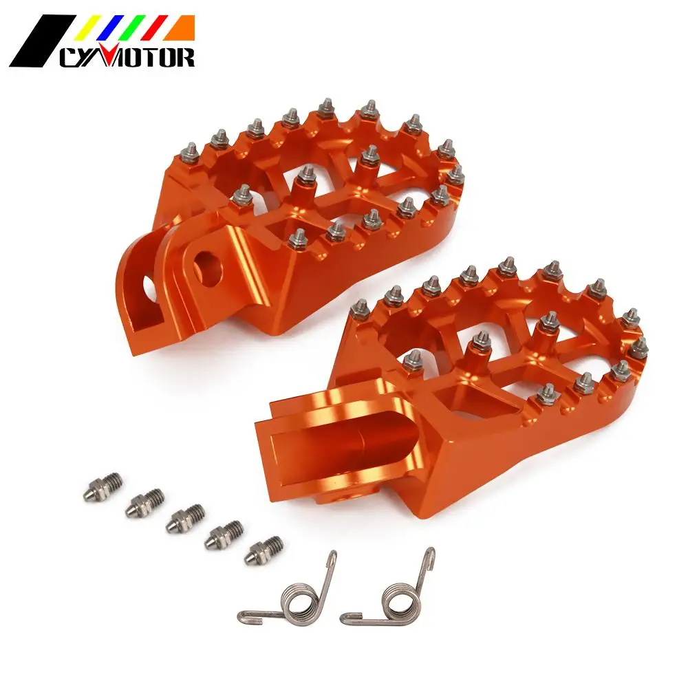 Мотоциклетные ЧПУ оранжевые алюминиевые колышки для KTM ADV SX SXF EXC EXCF XCF XCW XCFW 65 85 125 150
