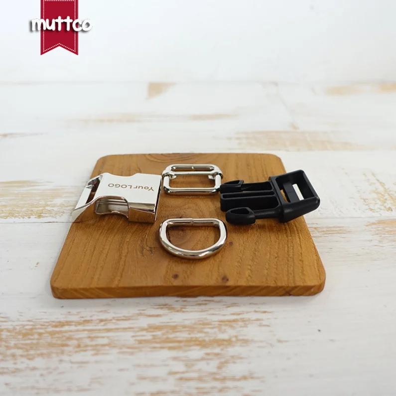 10pcs/lot (metal buckle+adjust buckle+D ring) 25mm diy dog collar accessory，We provide laser engraving service customize LOGO | Дом и сад