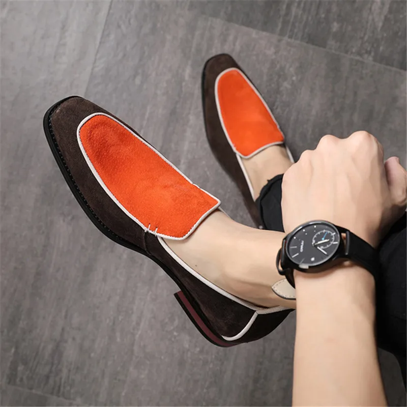 Большие размеры 46 47 48 новые модные деловые мужские туфли классические кожаные