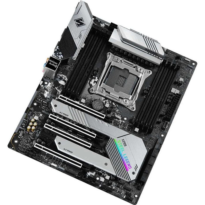 Motherboard ASRock X299 steel legend LGA 2066 Intel ATX RET | Компьютеры и офис