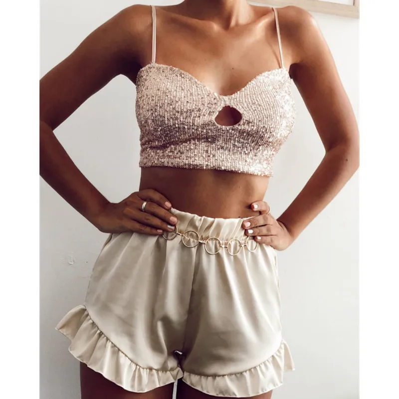 Летняя мода новинка женский сексуальный Повседневный Топ без рукавов на