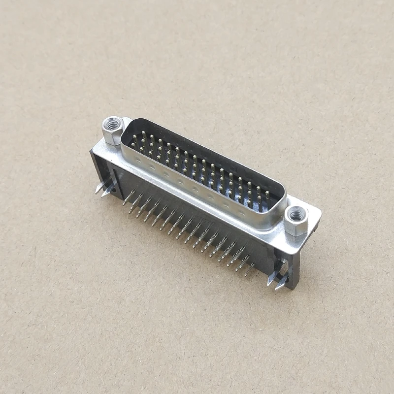 2 Pcs DR Serial Port Connectors 44 Pin Male Right Angle PCB Connector 3 Rows D-SUB | Обустройство дома