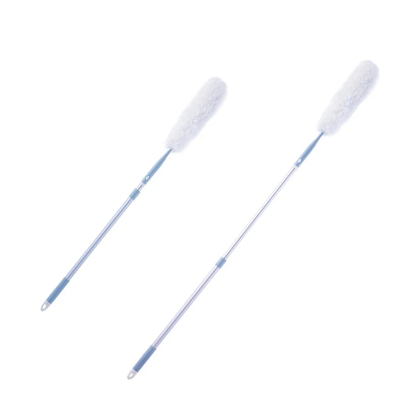 

Soft Microfiber Adjustable Microfiber Dust Feather Duster Long Handle Bending Flexible Washable Dusters Household Cleaning Tools