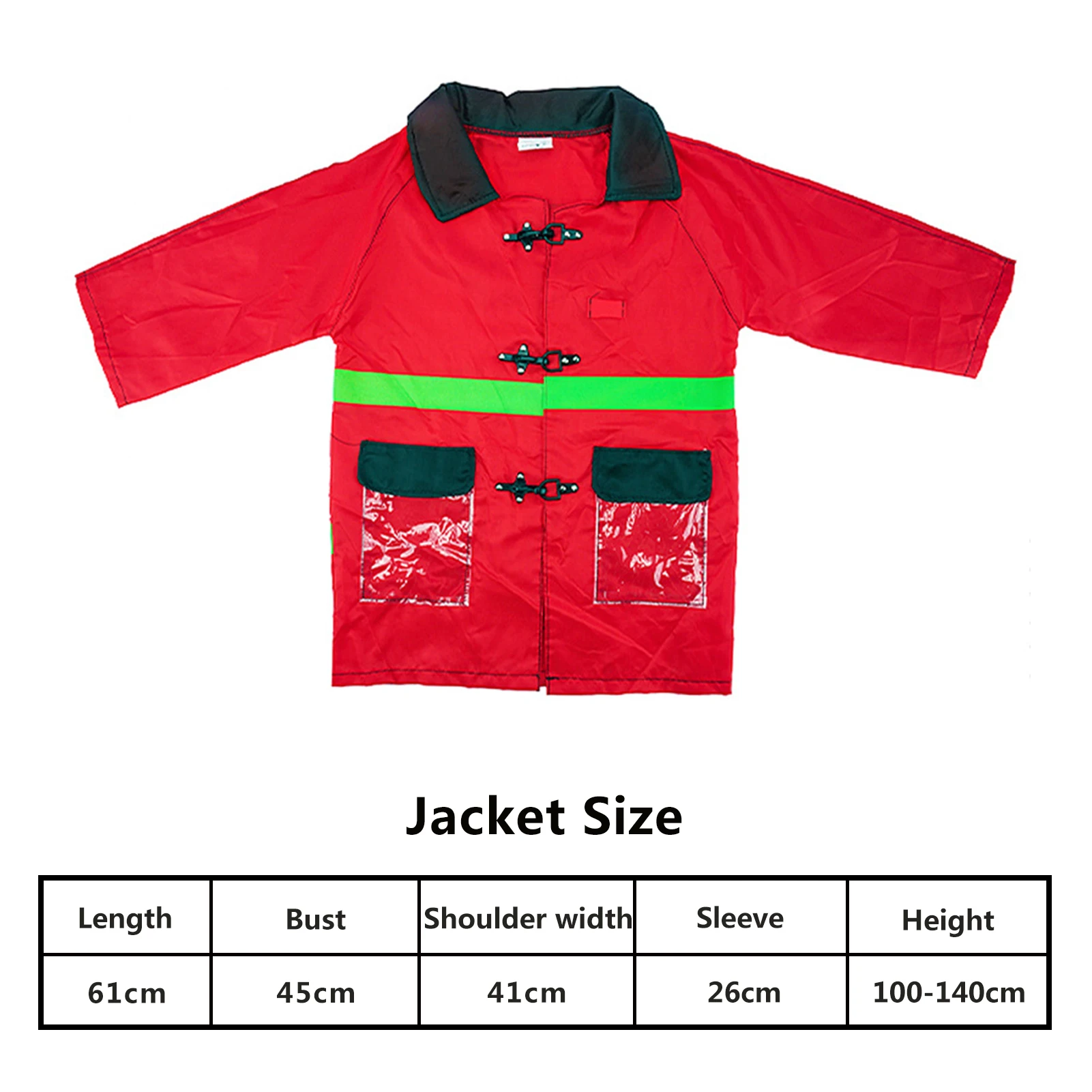 

Cosplay Kids Pretend Play Firefighter Uniform Children Sam Fireman Role Work Clothing Suit Play House Performance Party Costumes