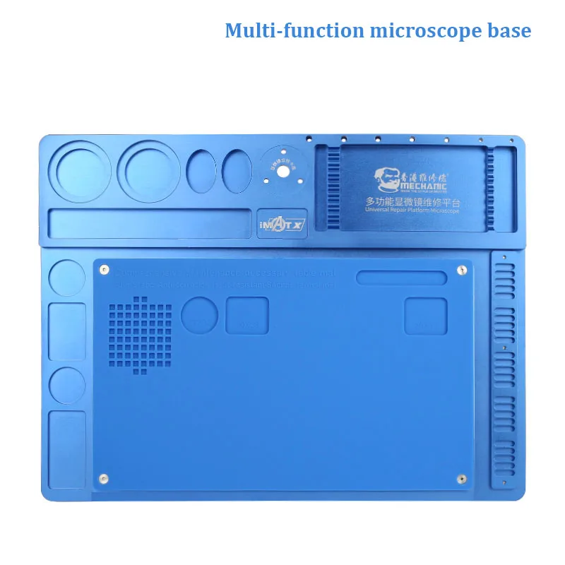i-Matx Base Holder Mechanic 7X-45X зум HD камера большой широкоугольный подъемный Тринокулярный стереомикроскоп для обслуживания мобильных телефонов iPhone - Цвет: i-Matx Base Holder