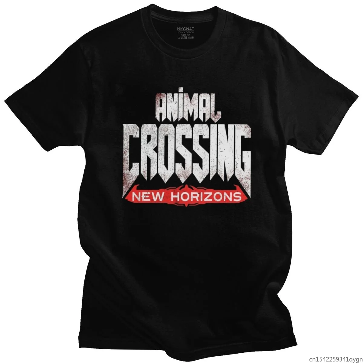 

Stylish Doom Eternal Crossing T Shirt Men Short Sleeve Video Game T-Shirt O-Neck Pure Tee Top Merchandise Gift