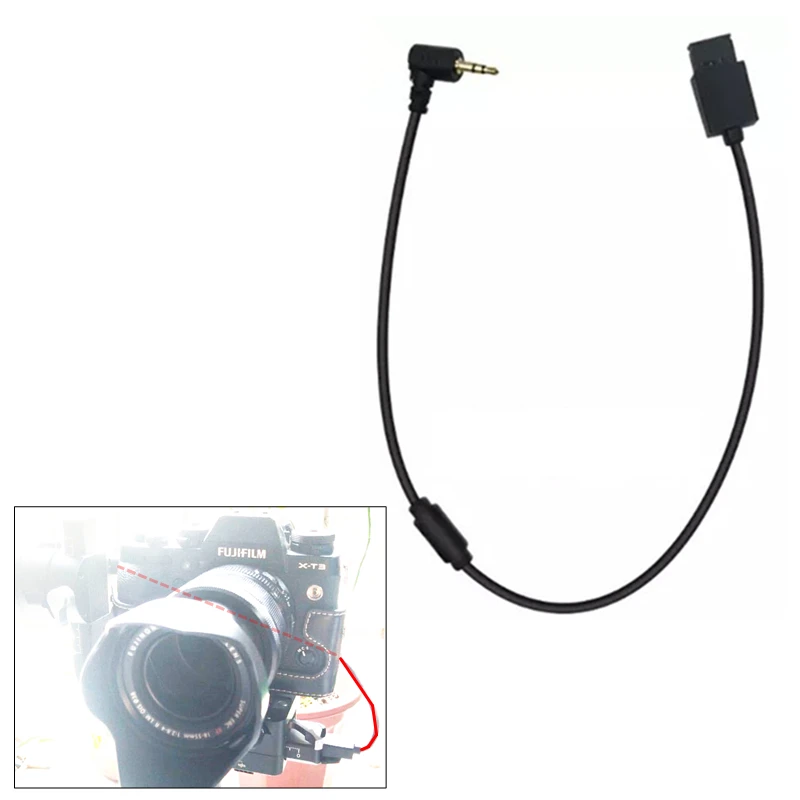 

MCC to 2.5mm E3 RR100 Ronin-S Multi-Camera Control Cable for DJI Ronin S & Canon 90D 80D 77D 7D Mark II 800D Fuji XT3 XT4 XT30