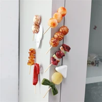 fun simulation barbecue skewer fridge magnet kebab beer cup 3d fridge magnet corn on the cob bbq kitchen message stickers 1pc