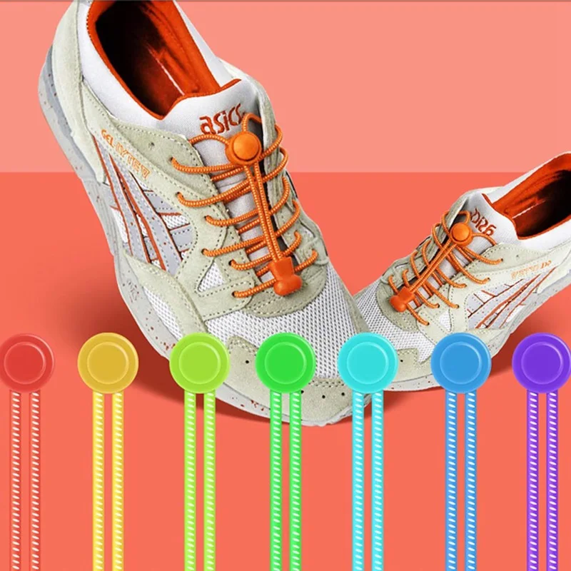 Светоотражающие детей взрослых одна пара эластичный без галстука шнурки