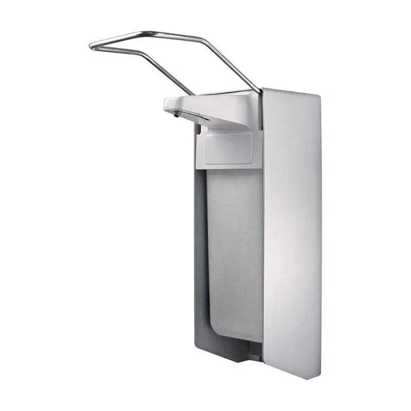 

isinfectant Dispenser 500/1000 ml Short Lever Plastic Pump - Aluminium Dispenser