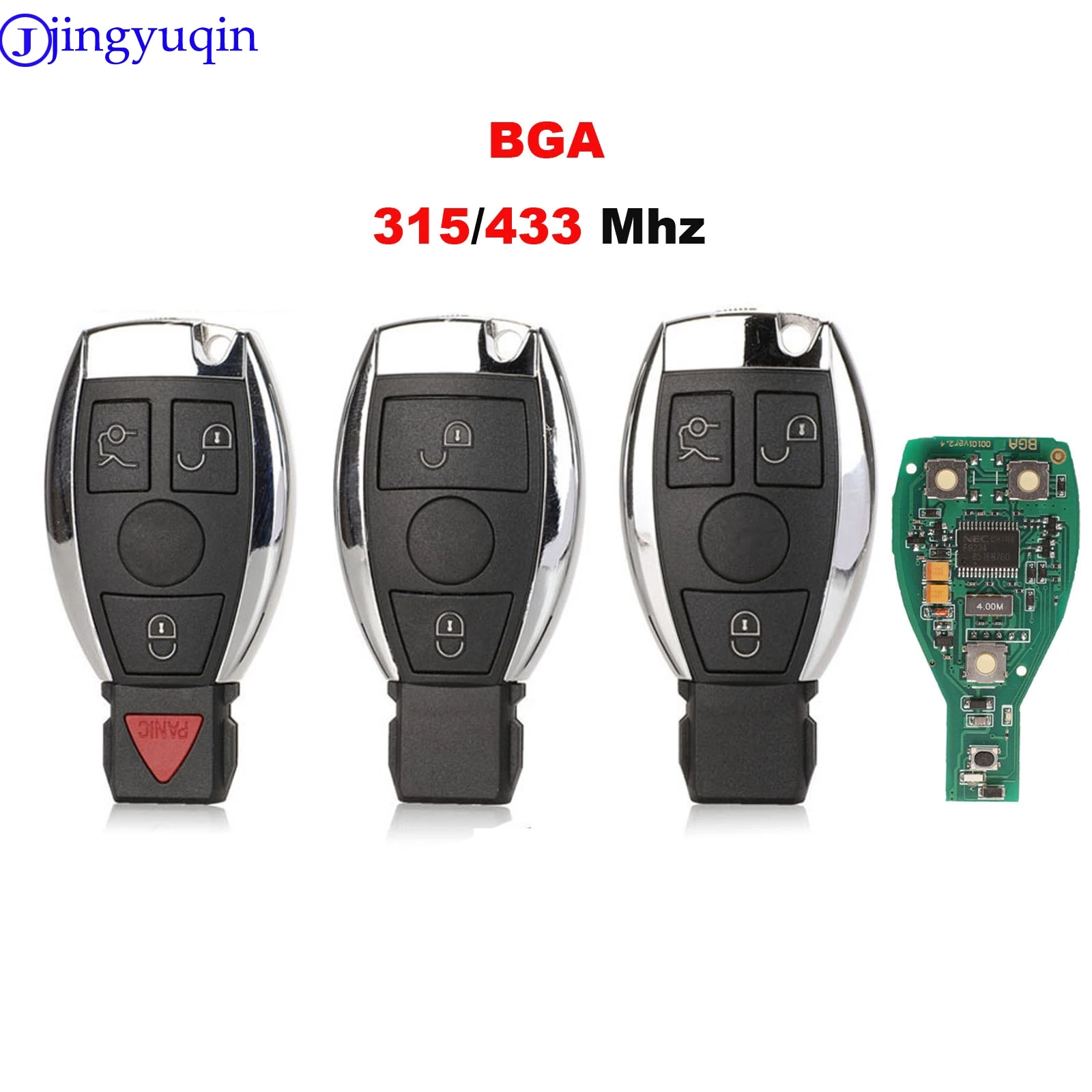 Пульт дистанционного управления jingyuqin 20ps 2/3/4 B FSK 315/434 МГц для Mercedes Benz 2000 +
