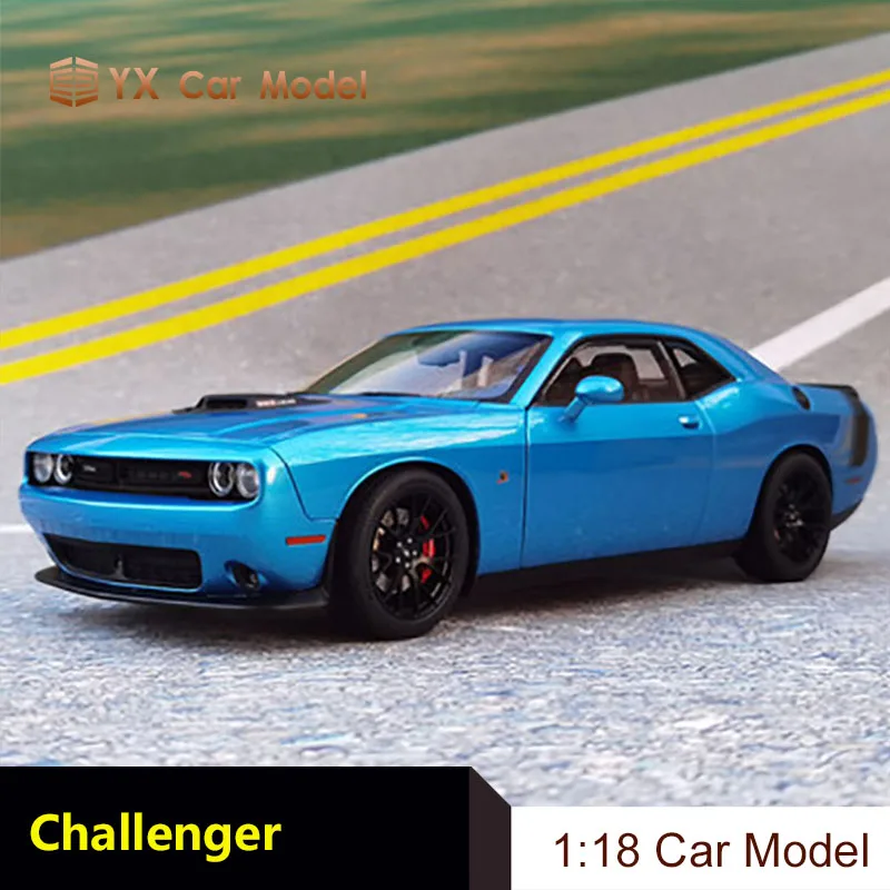 

Alto 1:18 Dodge Challenger 392 hemi scat pack shaker 2018 car model