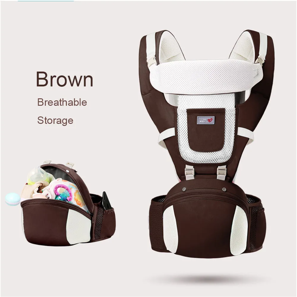 Эргономичная переноска для младенцев многофункциональная детская кенгуру