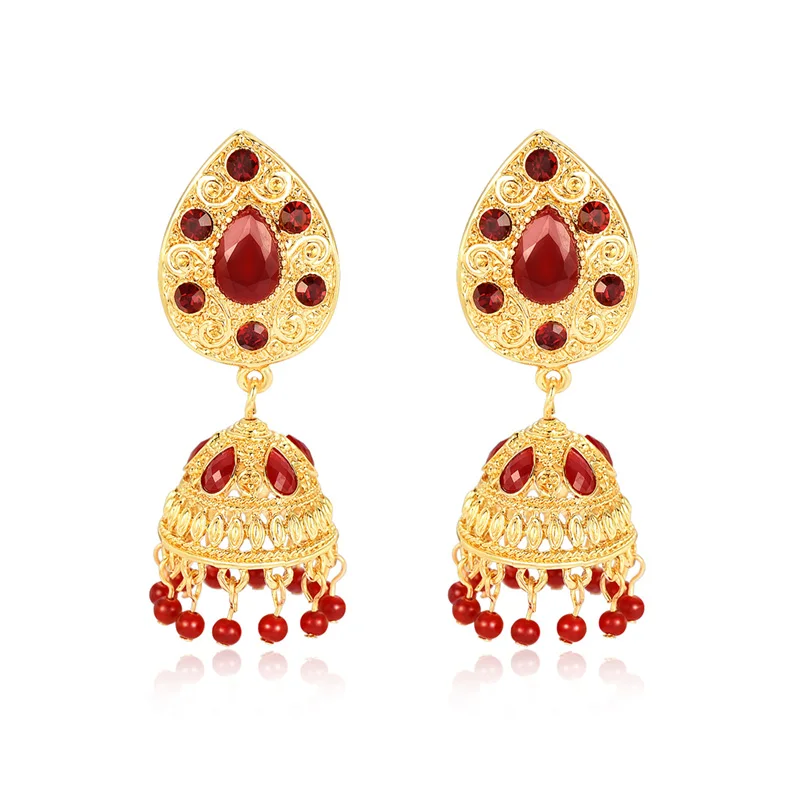 Женские винтажные серьги подвески в виде колокольчиков модные очаровательные