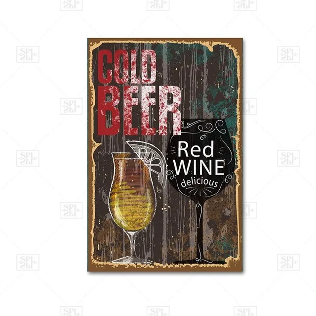 

Vintage Abstract Wine Posters Canvas Printing Painting Europe Wall Art Pop Posters Pictures Bar for Restaurant Home Decor Gift