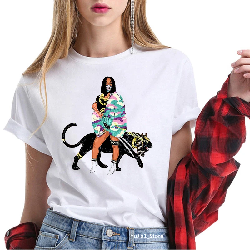 Футболка Cardi B Женская с принтом пикантная рубашка в стиле панк/хип-хоп/рок на
