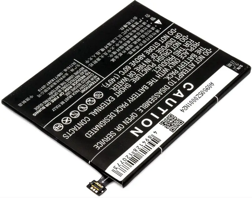 Кэмерон китайско 3000 мАч батарея для смартфона NUBIA NX531 NX531J Z11 Dual SIM TD LTE ZTE Nubia M2 Lite