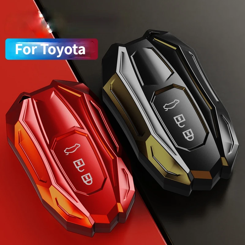 Новый чехол для автомобильных ключей из ТПУ Mecha Toyota CHR C HR Prado Prius Camry Corolla RAV4 2017 2018 2019