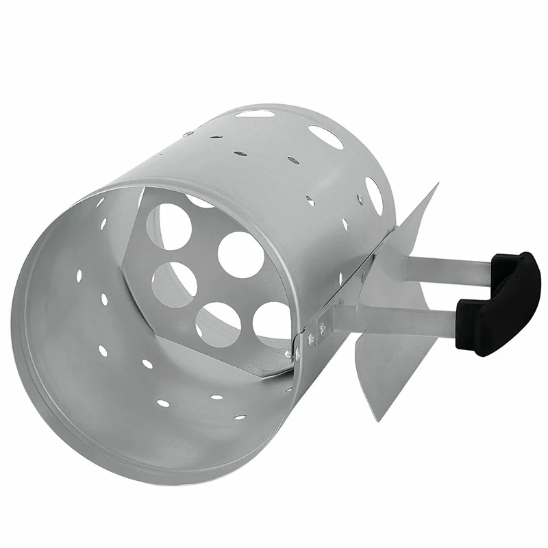 Открытый барбекю дымоход стартер огненная печь огонь баррель уголь углеродный