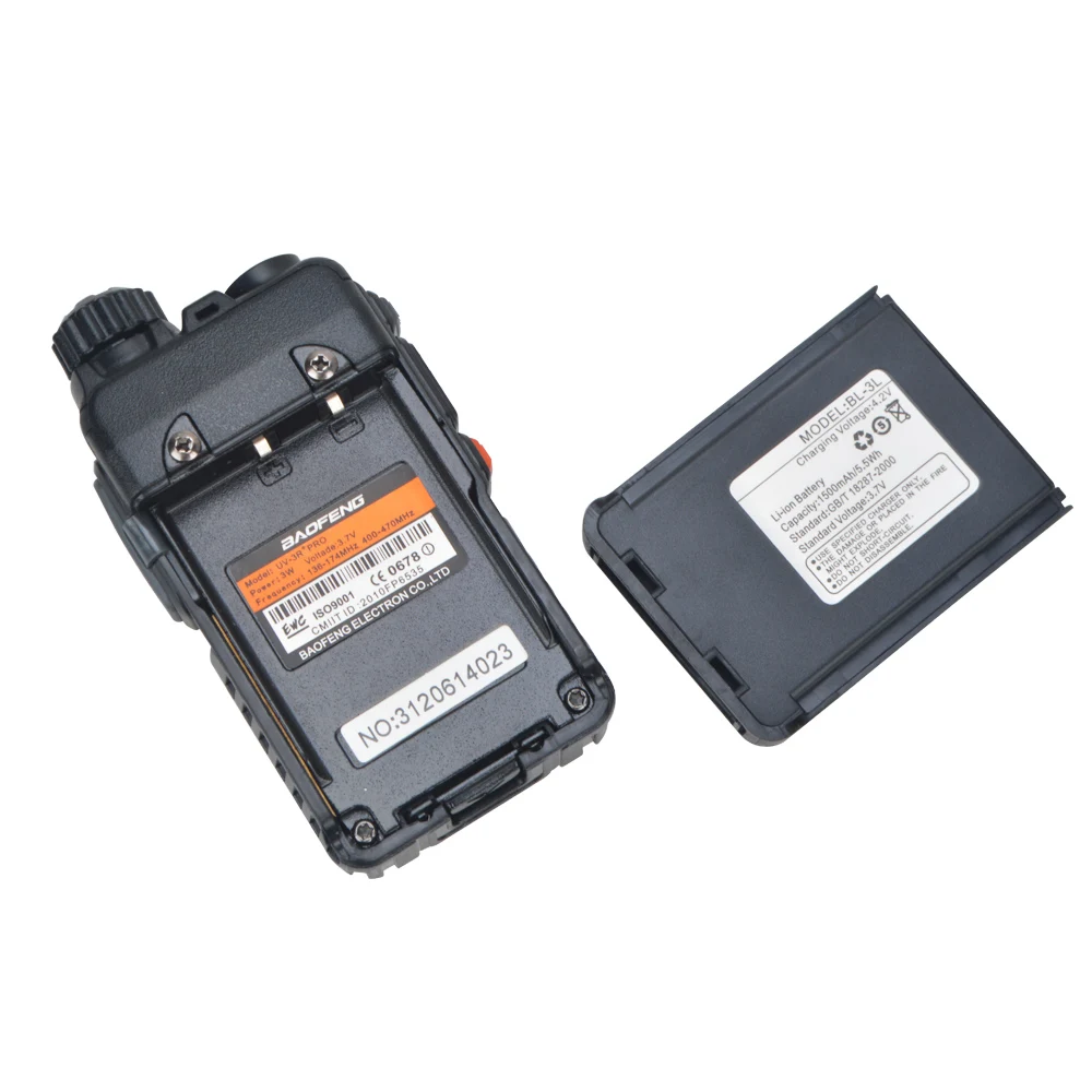 Baofeng UV 3R Plus Pro Dual Band Mini Pocket two way radio BAOFENG UV-3R+ Plus 99 channels vhf&uhf  VOX FM Two Way Radio