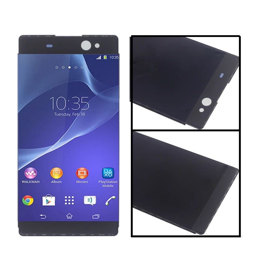 Для SONY Xperia C6 XA ультра ЖК дисплей дигитайзер Сенсорная стеклянная панель в сборе